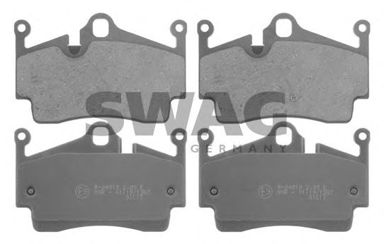 38916758 SWAG Brake Pad Set, disc brake