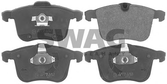 40 11 6155 SWAG Brake Pad Set, disc brake