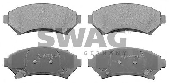 40 11 6156 SWAG Brake System Brake Pad Set, disc brake