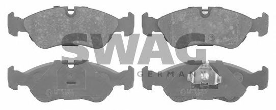 40 91 6030 SWAG Bremsbelagsatz, Scheibenbremse