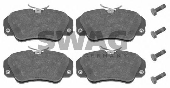 40 91 6031 SWAG Brake System Brake Pad Set, disc brake