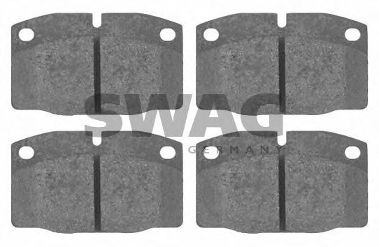 40 91 6203 SWAG Brake Pad Set, disc brake