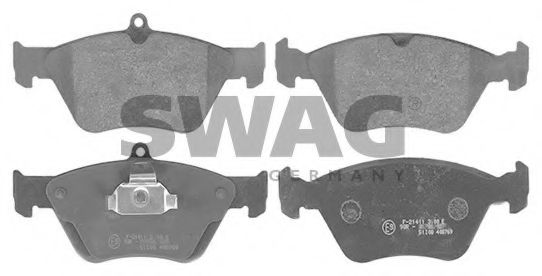 40 91 6234 SWAG Brake Pad Set, disc brake