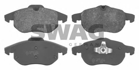 40 91 6492 SWAG Brake System Brake Pad Set, disc brake