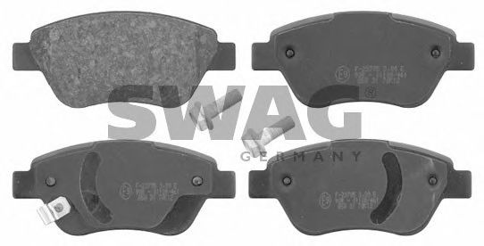40 91 6627 SWAG Brake System Brake Pad Set, disc brake