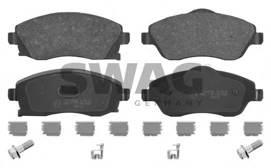 40 91 6748 SWAG Brake Pad Set, disc brake
