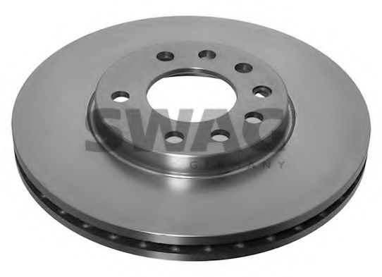 40 91 7211 SWAG Brake System Brake Disc