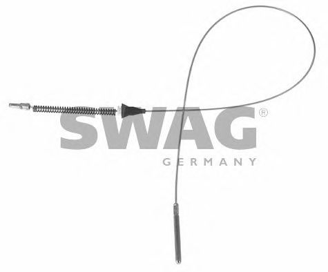 40 91 7306 SWAG Cable, parking brake