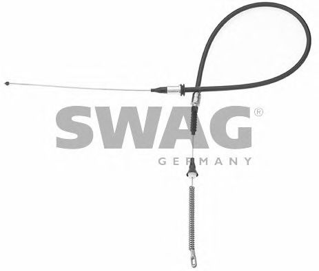 40 91 7307 SWAG Cable, parking brake