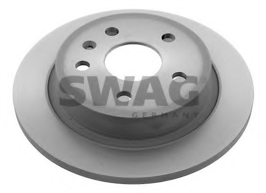 40 93 9187 SWAG Brake System Brake Disc