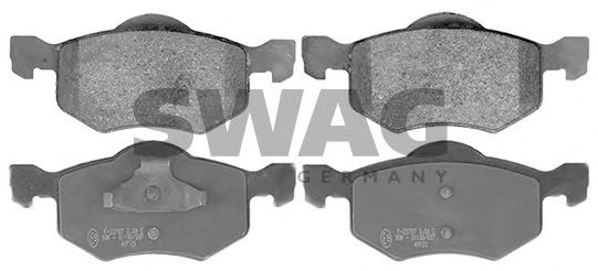 50 11 6067 SWAG Brake Pad Set, disc brake