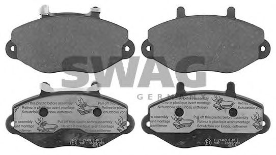 50 11 6070 SWAG Brake Pad Set, disc brake