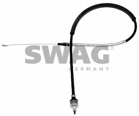 50 91 4911 SWAG Clutch Cable