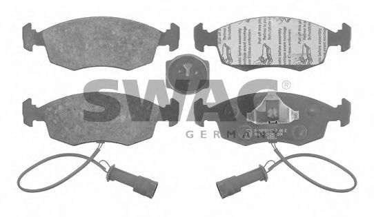 50 91 6022 SWAG Brake System Brake Pad Set, disc brake