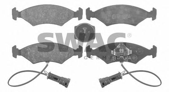 50 91 6024 SWAG Brake Pad Set, disc brake