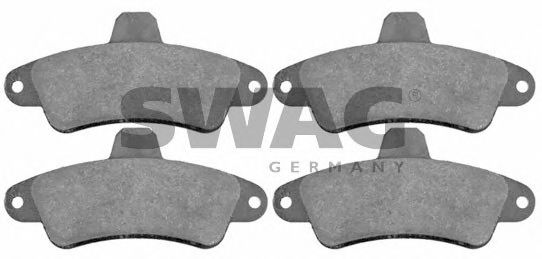 50 91 6393 SWAG Brake System Brake Pad Set, disc brake