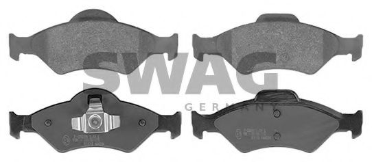 50 91 6400 SWAG Brake System Brake Pad Set, disc brake