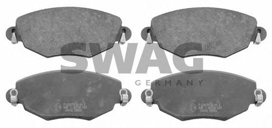 50 91 6402 SWAG Brake Pad Set, disc brake