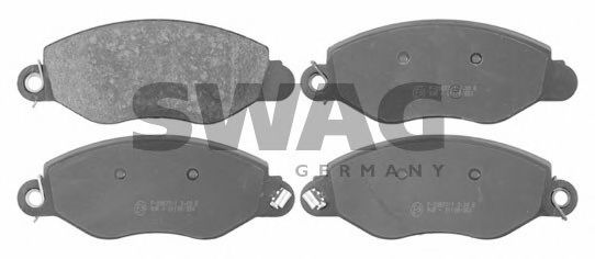 50 91 6424 SWAG Brake Pad Set, disc brake