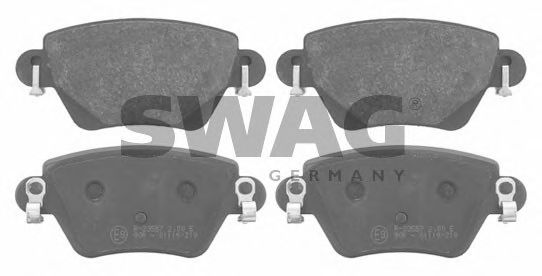 50 91 6426 SWAG Brake System Brake Pad Set, disc brake