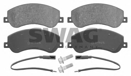 50 91 6637 SWAG Brake Pad Set, disc brake