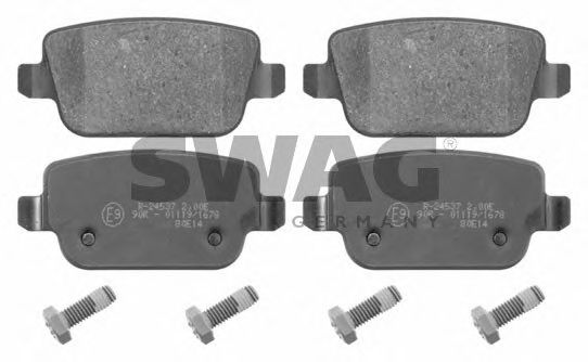 50 91 6642 SWAG Brake Pad Set, disc brake