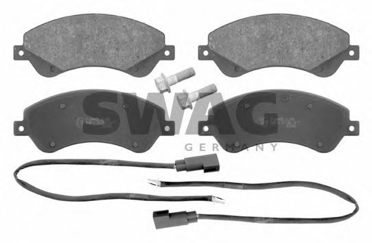 50 91 6673 SWAG Brake Pad Set, disc brake