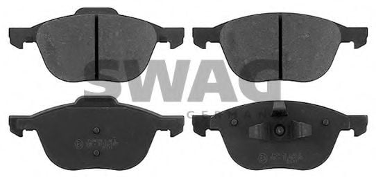 50 91 6871 SWAG Brake Pad Set, disc brake