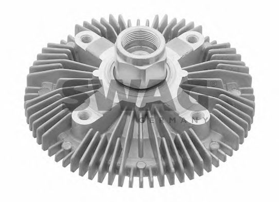 50 91 9661 SWAG Cooling System Clutch, radiator fan