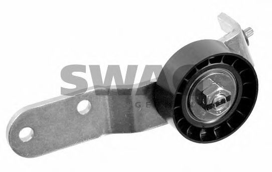 50 92 2887 SWAG Belt Drive Deflection/Guide Pulley, v-ribbed belt