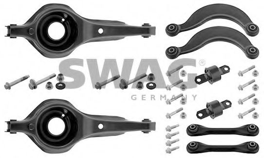 50 93 8666 SWAG Rod/Strut, wheel suspension