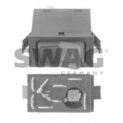 54 91 8147 SWAG Hazard Light Switch