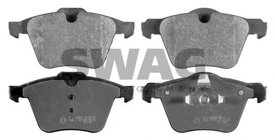55 91 6772 SWAG Brake Pad Set, disc brake