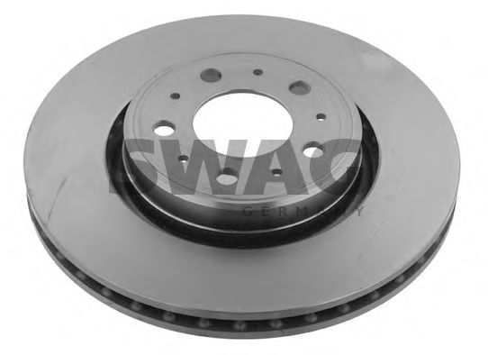 55 92 2712 SWAG Brake System Brake Disc