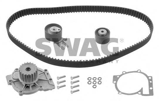 55 93 2746 SWAG Water Pump & Timing Belt Kit