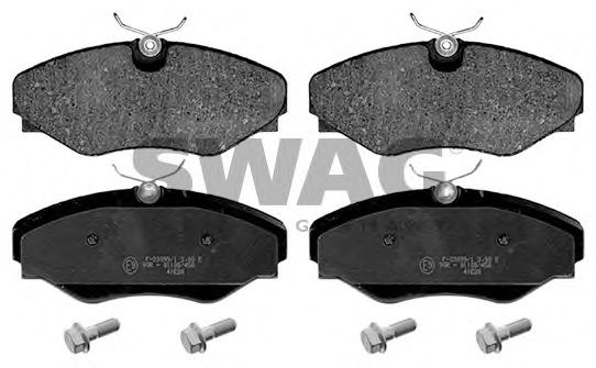 60 11 6191 SWAG Brake Pad Set, disc brake