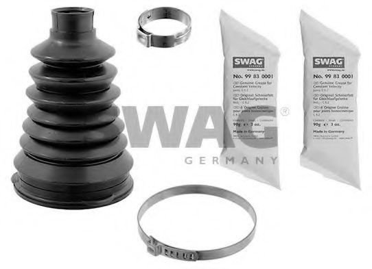 60 91 0355 SWAG Bellow Set, drive shaft