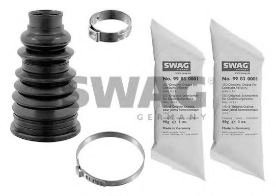 60 91 0381 SWAG Bellow Set, drive shaft