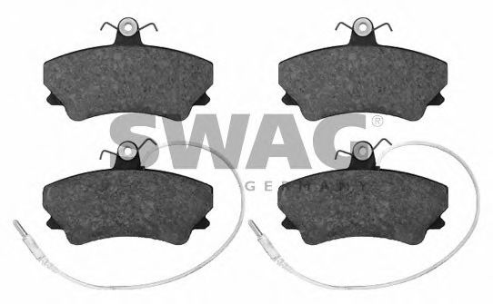 60 91 6383 SWAG Brake Pad Set, disc brake