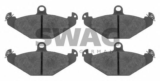 60 91 6403 SWAG Brake Pad Set, disc brake