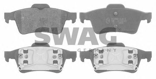 60 91 6428 SWAG Brake Pad Set, disc brake