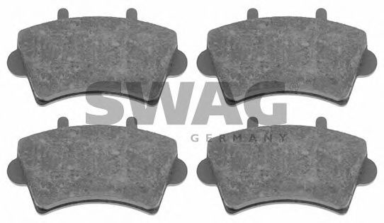 60 91 6495 SWAG Brake Pad Set, disc brake
