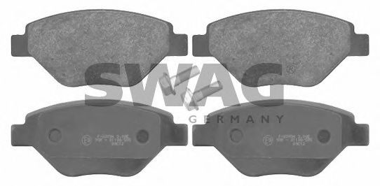 60916623 SWAG Brake Pad Set, disc brake