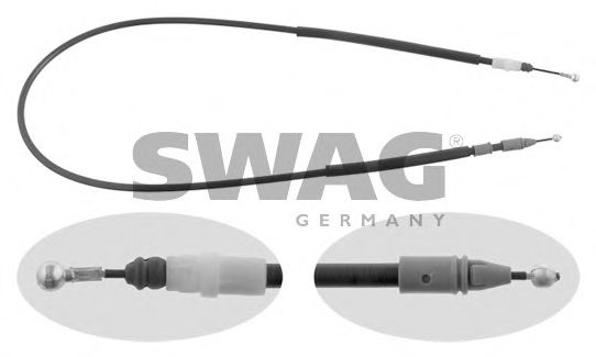 60 93 3167 SWAG Cable, parking brake