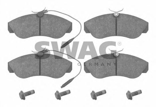 62 91 6069 SWAG Brake System Brake Pad Set, disc brake