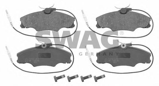 62 91 6221 SWAG Brake Pad Set, disc brake