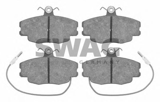 62 91 6241 SWAG Brake Pad Set, disc brake