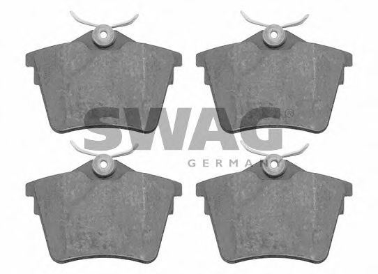 62916548 SWAG Brake Pad Set, disc brake
