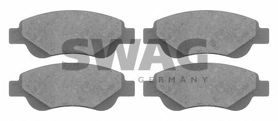 62 91 6589 SWAG Brake Pad Set, disc brake
