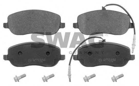 62 91 6827 SWAG Brake System Brake Pad Set, disc brake
